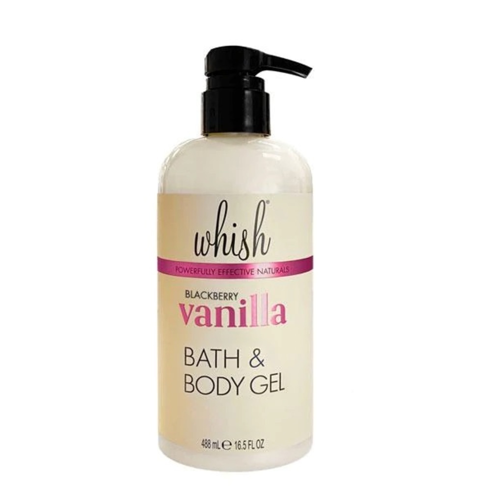Whish Blackberry Vanilla Bath & Body Gel